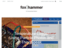 Tablet Screenshot of foxandhammer.com